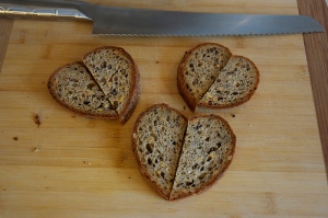 bread hearts