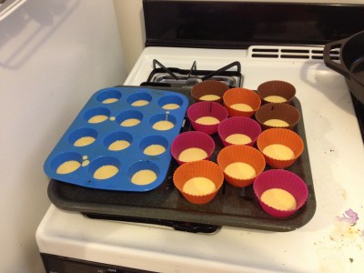 muffin tin socca