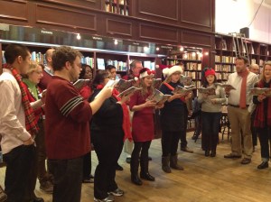 Carols! (Listening in public, singing in private.)